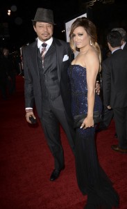 Terrence Howard with Melissa De Sousa