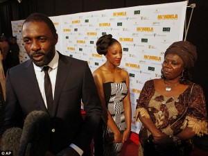 Idris Elba w/his mother Eve Elba Photo Credit: AP