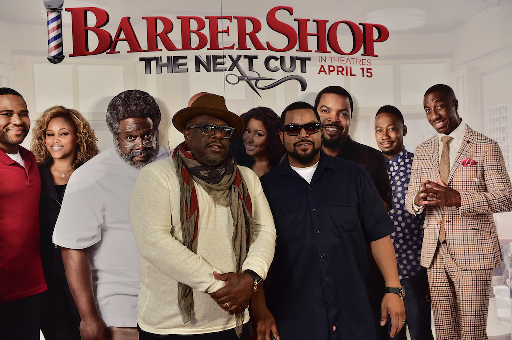 ATLANTA, GA - MARCH 17: (L-R) Cedric the Entertainer and Ice Cube attend THE NEXT CUT Atlanta VIP Screening With Cast Members at Regal Atlantic Station on March 17, 2016 in Atlanta, Georgia. (Photo by Moses Robinson/WireImage) *** Local Caption *** Cedric the Entertainer; Ice Cube