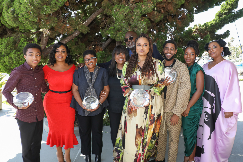 Ava DuVernay and the cast of When They See Us